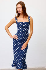 SHALA DRESS W/BUTTONS