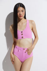 LAVINIA W/GOLD BUTTONS - OYE Swimwear