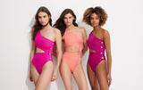 Rhea W/Gold Buttons - OYE Swimwear