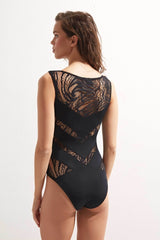 Shaw with Lace - OYE Swimwear